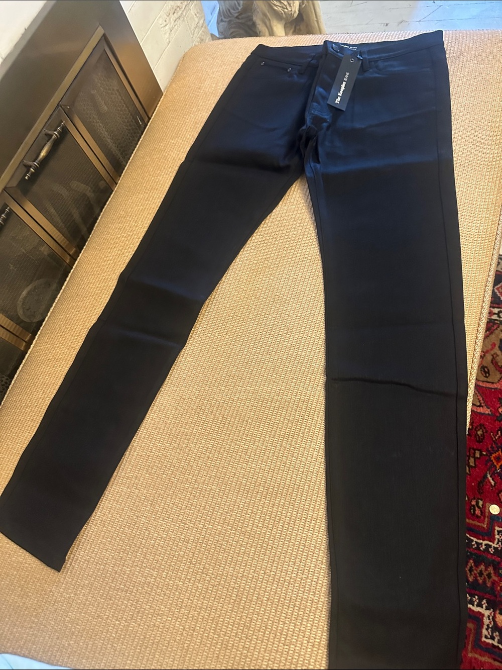 💜#70 BNWT The Kooples Black Fitted Jeans $170